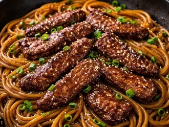 Teriyaki Soslu Dana Etli Noodle görseli