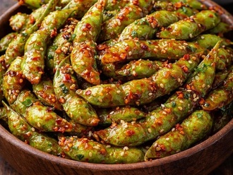 Acı Soslu Edamame görseli