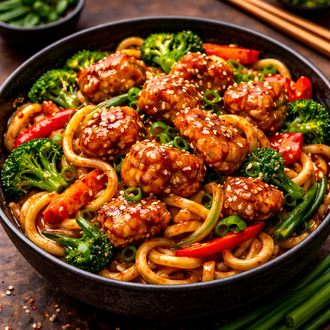 Teriyaki Soslu Tavuklu Udon görseli