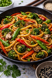 Sebzeli Udon görseli