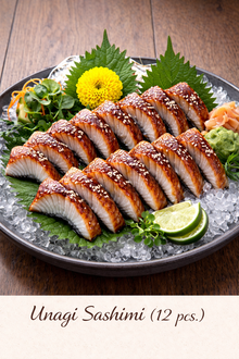 Unagi Sashimi (12 Pcs.) görseli