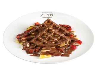 Meyveli Waffle görseli
