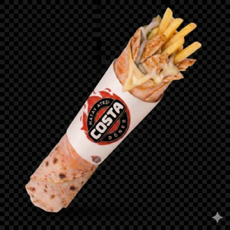 Kaşarlı Tavuk Döner Dürüm (80 Gr.) görseli