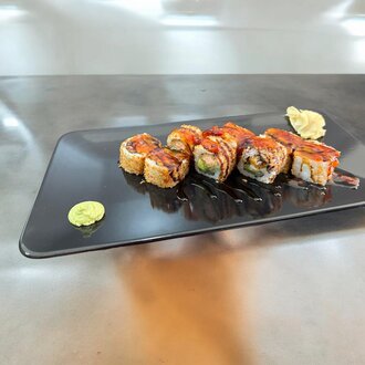 Crunchy Sake Roll (8 Pcs.) görseli