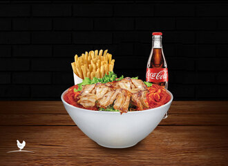 Tavuk Döner Salata Menü görseli