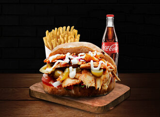 Hot Pita Tavuk Döner Menü görseli