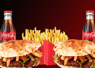 Double Gurme Pita Ciğer Menü görseli