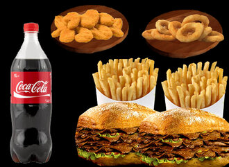 Duble Et Döner Pita Menü görseli