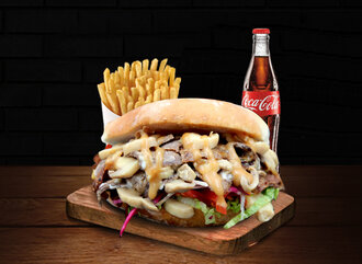 Mushroom Pita Et Döner Menü görseli