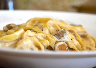 Kremalı Mantar Soslu Tagliatelle görseli