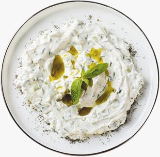 Yeşil Elmalı Yoğurtlu Semizotu Meze görseli