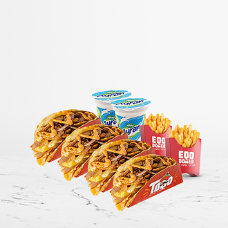 4'Lü Eqo Taco (Tavuk Dönerden) Menü görseli