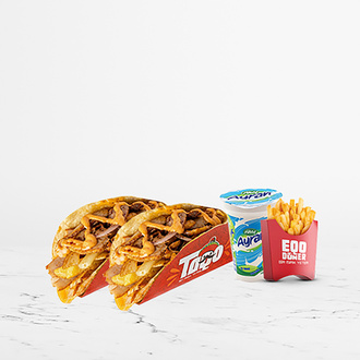 2'Li Eqo Taco (Tavuk Dönerden) Menü görseli