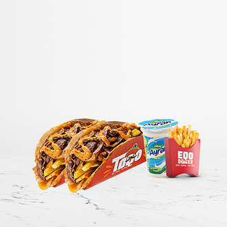 2'Li Eqo Taco (Et Dönerden) Menü görseli