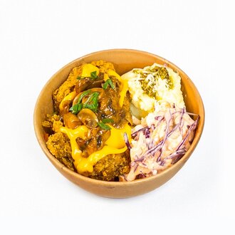 Mantar Soslu Schnitzel Bowl görseli