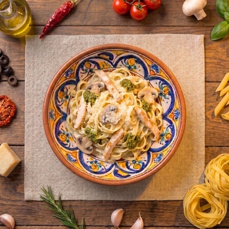 Fettuccine Alfredo görseli