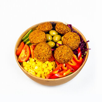 Falafel Salata görseli
