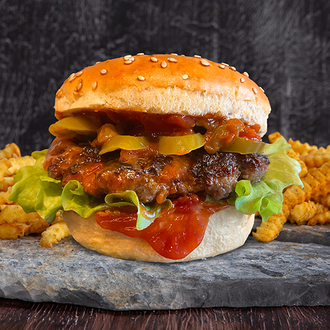 Regular Smash Spicy Burger görseli