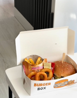 Tavuk Burger Menü görseli
