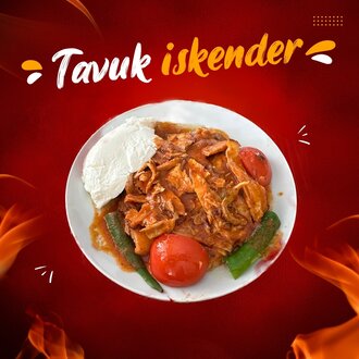 Tavuk İskender görseli