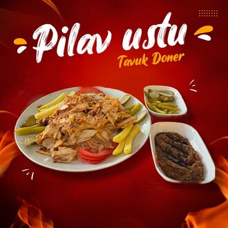 Pilav Üstü Tavuk Döner (120 Gr.) görseli