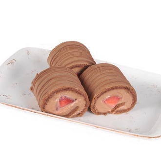 Çikolatalı Çilekli Mini Sarma (Adet) görseli