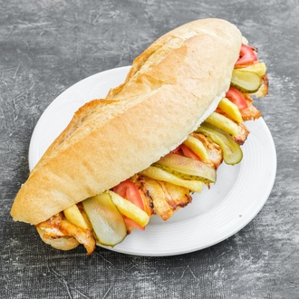 Tam Ekmek Arası Tavuk Döner görseli