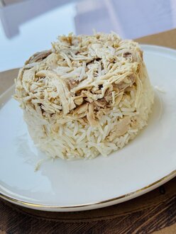 Basmati Pirinçli Tereyağlı Tavuklu Pilav görseli