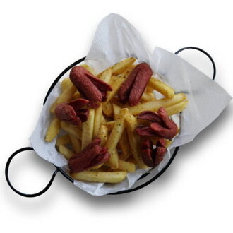 Sosis Ve Patates Tabağı görseli