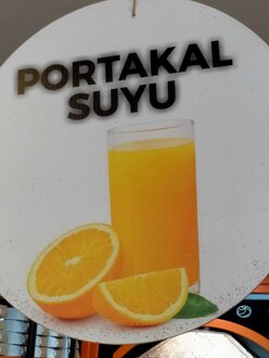 Taze Sıkma Portakal Suyu (Büyük) görseli