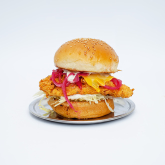 Yalın Trüflü Tavuk Burger görseli