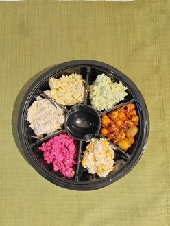 7 Li Muhabbet Meze Tabağı görseli