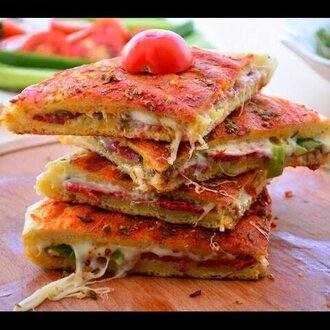 Ege Bazlama Tostu görseli