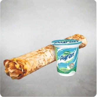 Large Tavuk Döner Dürüm & Kutu İçecek Menü görseli