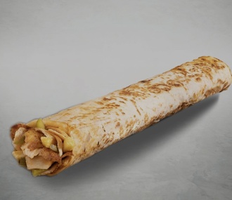 X Large Tavuk Döner Dürüm görseli