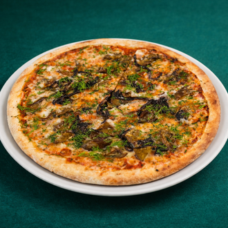 İstiridye Mantarlı Pizza görseli