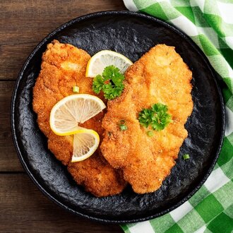 Tavuk Şinitzel Menü görseli