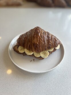 Nutella & Muz Kruvasan görseli