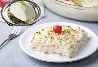 Güllaç 1 Kg ( 6 Kişilik ) - ( Bol Cevizli ) görseli
