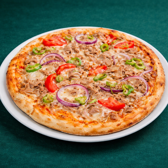 Ton Balıklı Pizza görseli