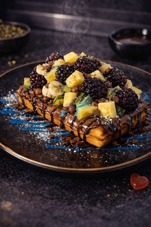 Blackberry Excitement Waffle görseli