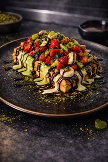 Pistachio Waffle görseli