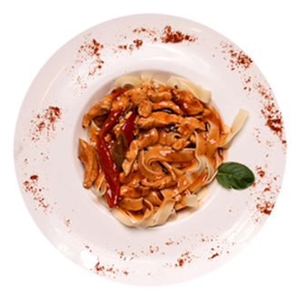 Napolitan Soslu Fettuccine görseli