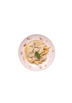 Köri Soslu Penne Makarna görseli