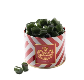 Nane Limonlu Akide Şekeri (350 Gr.) (Teneke Kutu) görseli