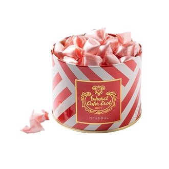 Çilekli Akide Şekeri (350 Gr.) (Teneke Kutu) görseli