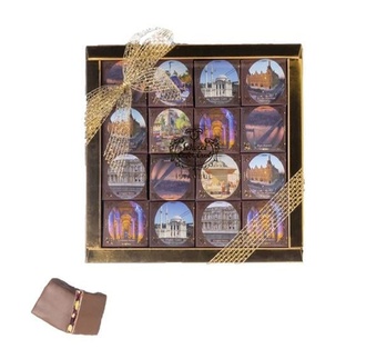 Çikolata Kaplı Narlı Fıstıklı Lokum (300 Gr.) görseli