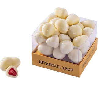 Çikolata Kaplı (Sütlü) Kurutulmuş Çilek Draje (230 Gr) görseli