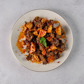 Patatesli Dana Arnavut Ciğeri görseli