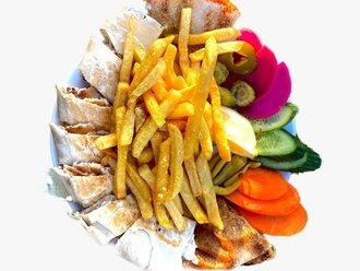 Double Arap Tavuk Döner görseli